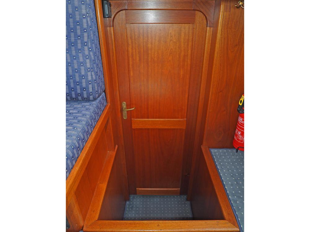 Achterkajuit, Accommodatie